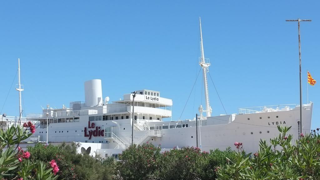 Hotel De La Mer Le Barcarès Exterior foto